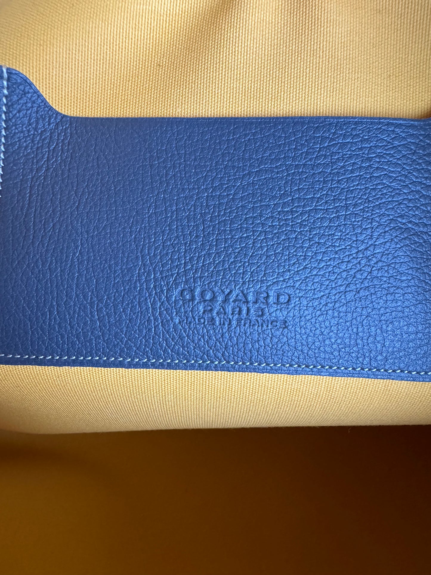 Preloved Goyard Senat MGM Pouch - Gris