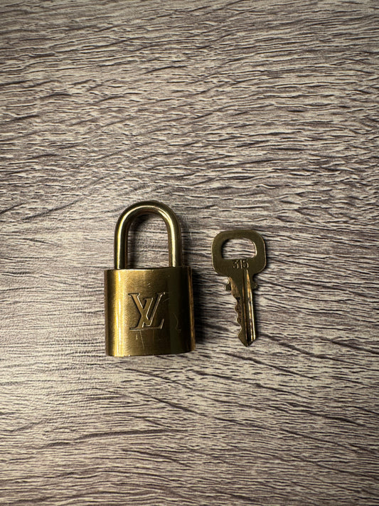 Louis Vuitton lock and key