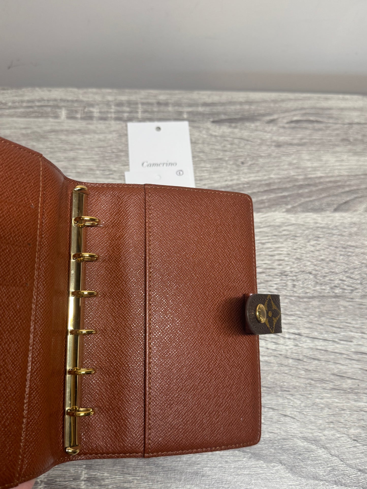 1. Preloved Louis Vuitton PM ring Agenda. Monogram Canvas