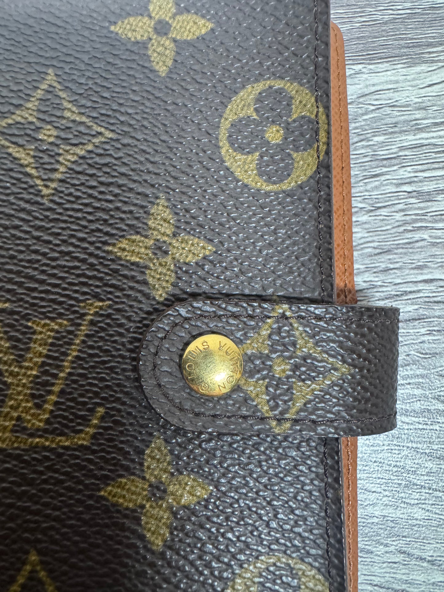 2. Preloved Louis Vuitton PM ring Agenda. Monogram canvas