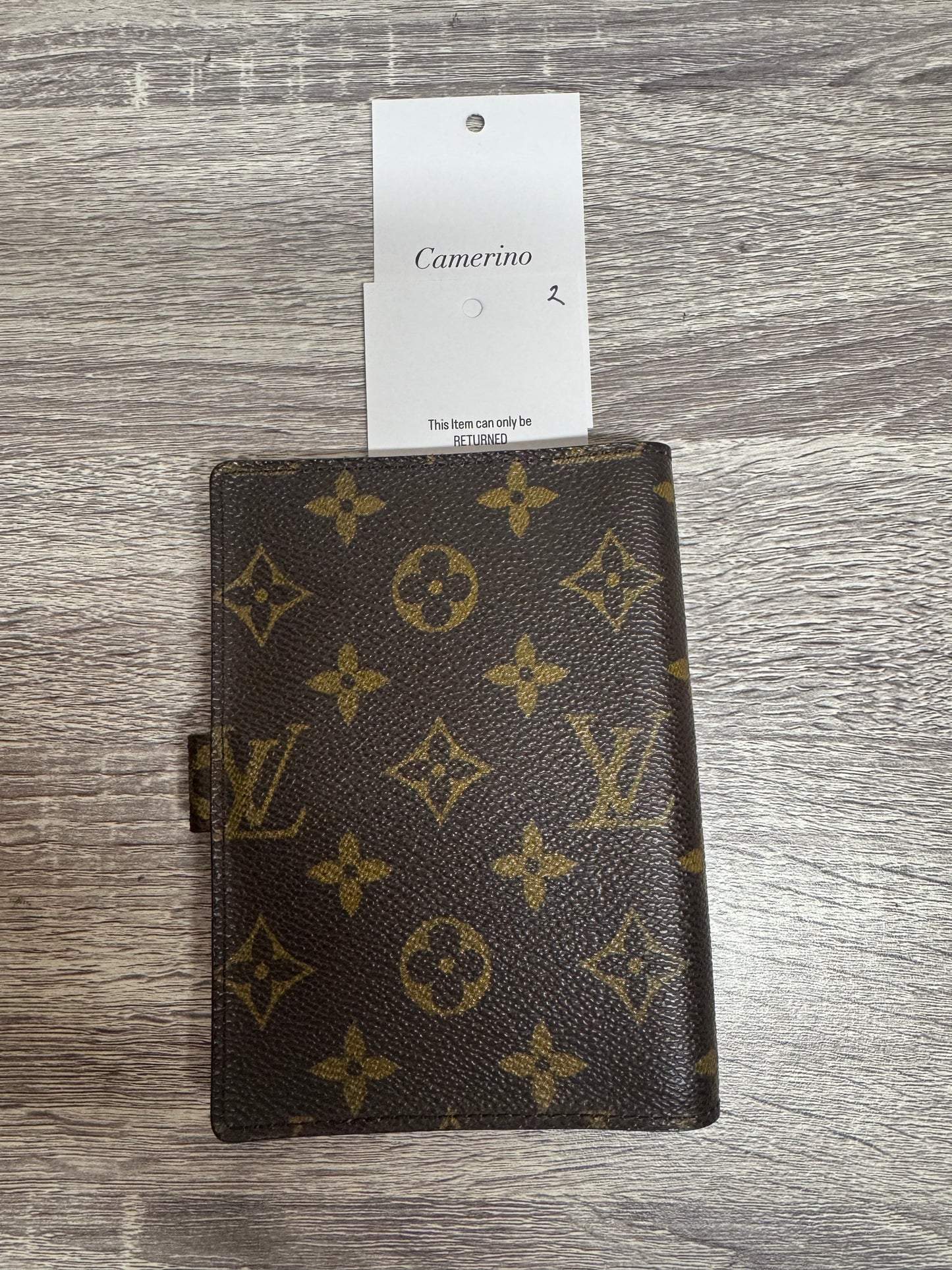 2. Preloved Louis Vuitton PM ring Agenda. Monogram canvas