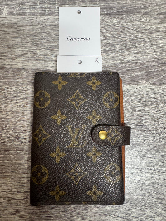 2. Preloved Louis Vuitton PM ring Agenda. Monogram canvas
