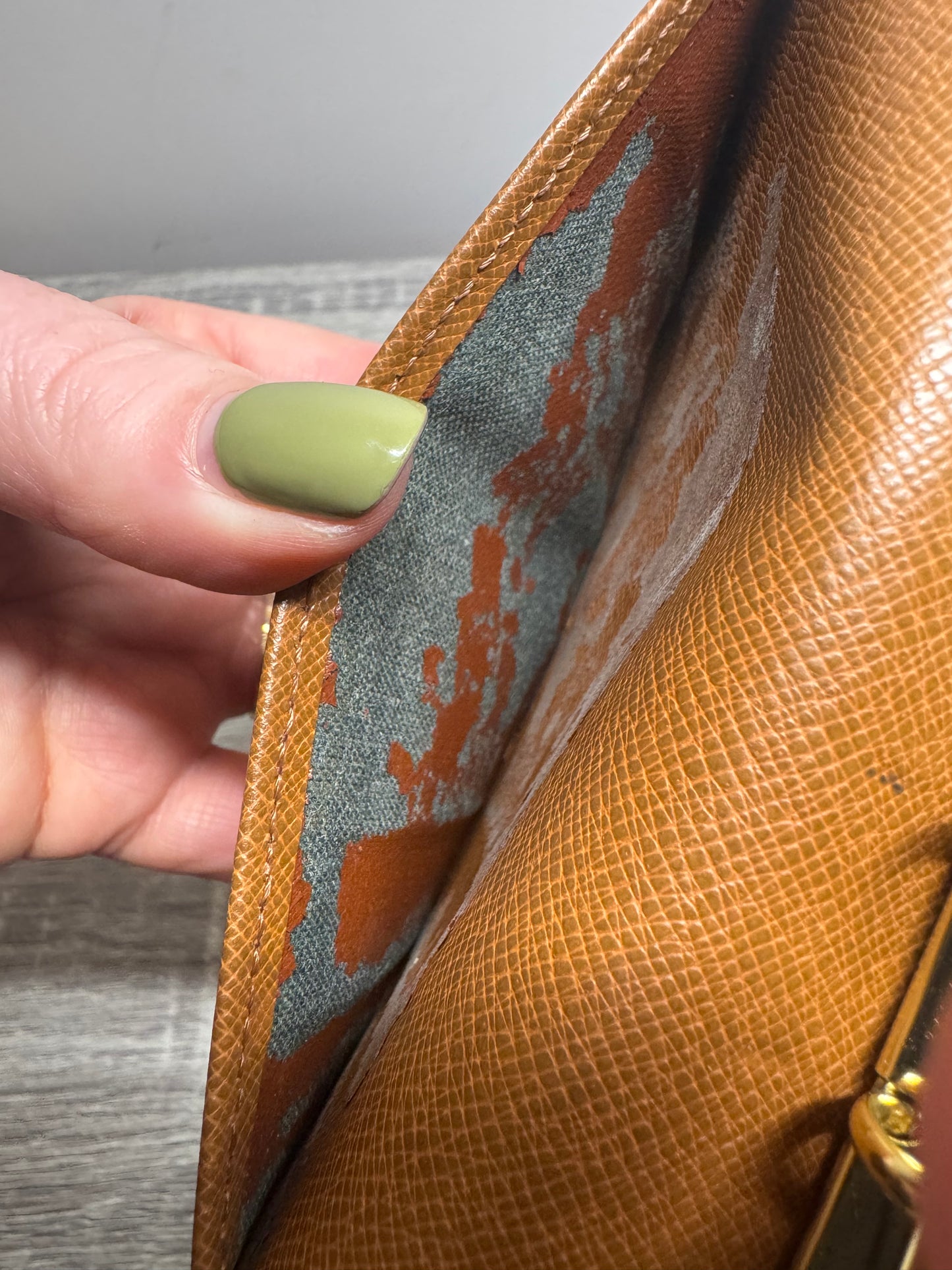 4. Preloved Louis Vuitton PM ring Agenda. Monogram Canvas.