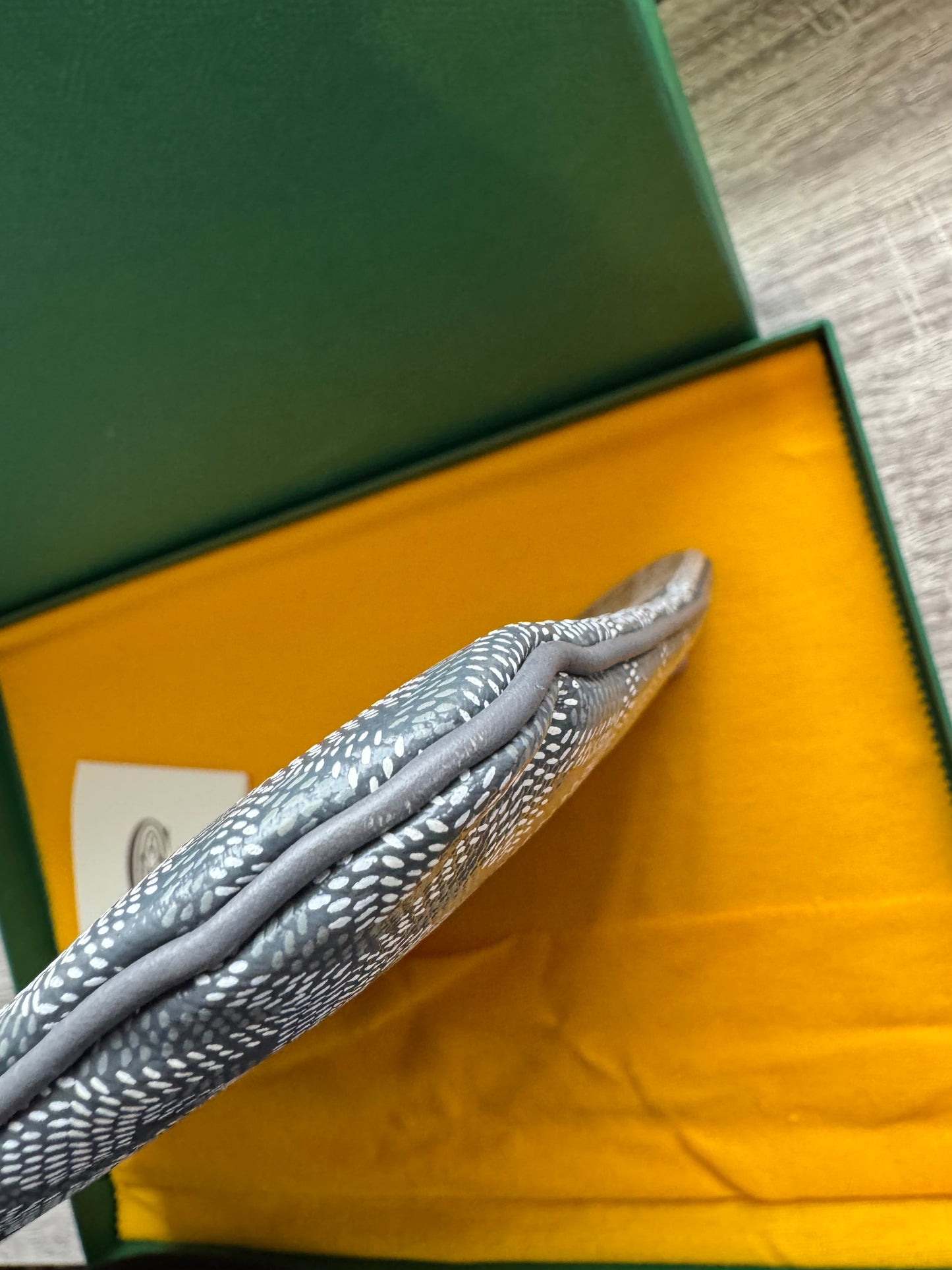 Preloved Goyard Senat MGM Pouch - Gris