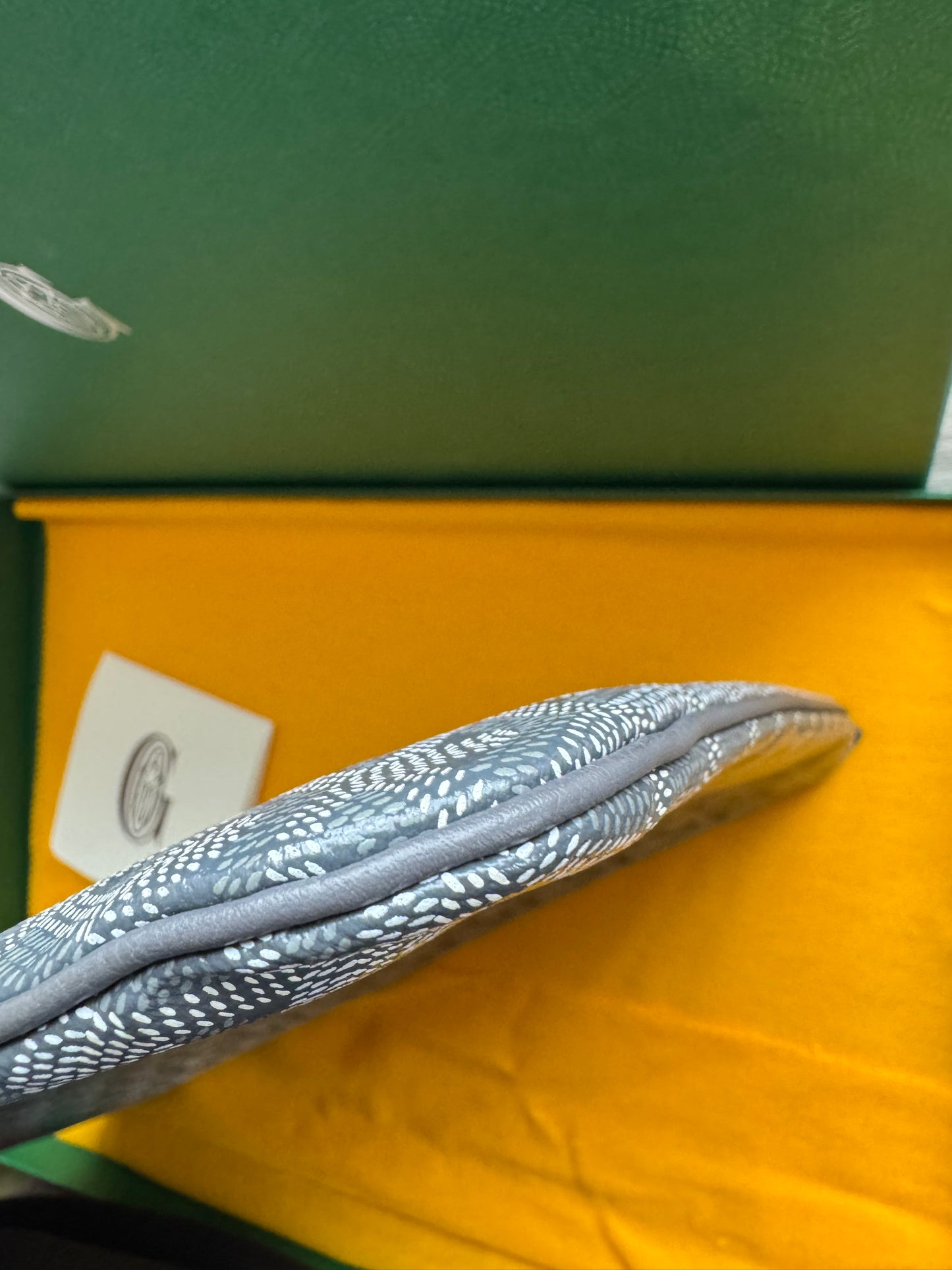 Preloved Goyard Senat MGM Pouch - Gris