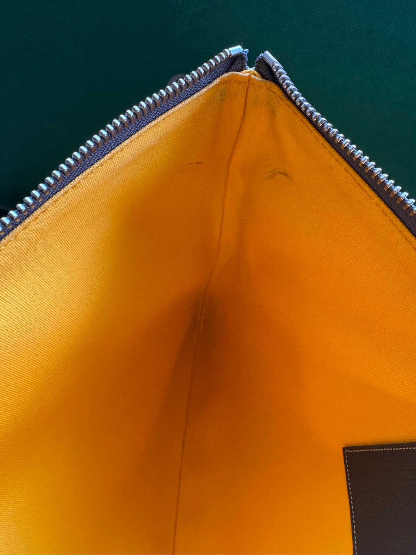 Preloved Goyard Senat MGM Pouch - Gris