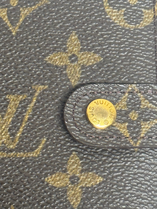 1. Preloved Louis Vuitton PM ring Agenda. Monogram Canvas