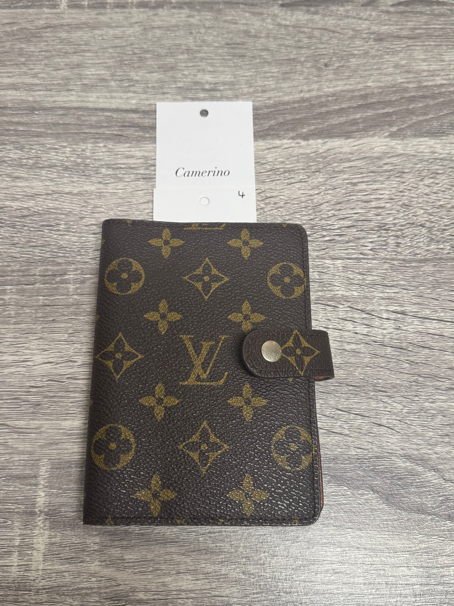 4. Preloved Louis Vuitton PM ring Agenda. Monogram Canvas.