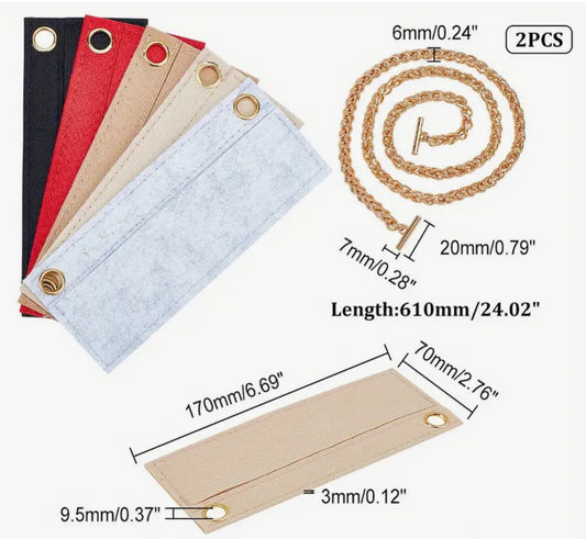 Bag/Purse Conversation kits - Beige