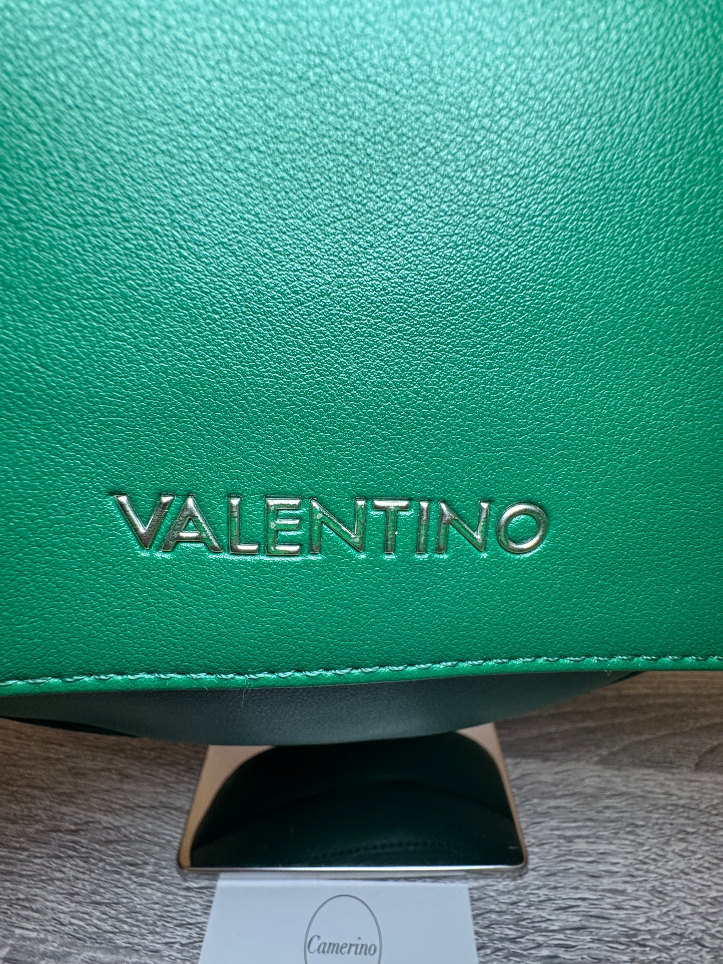 Preloved Valentino Bags Bigs cross body saddle bag in green