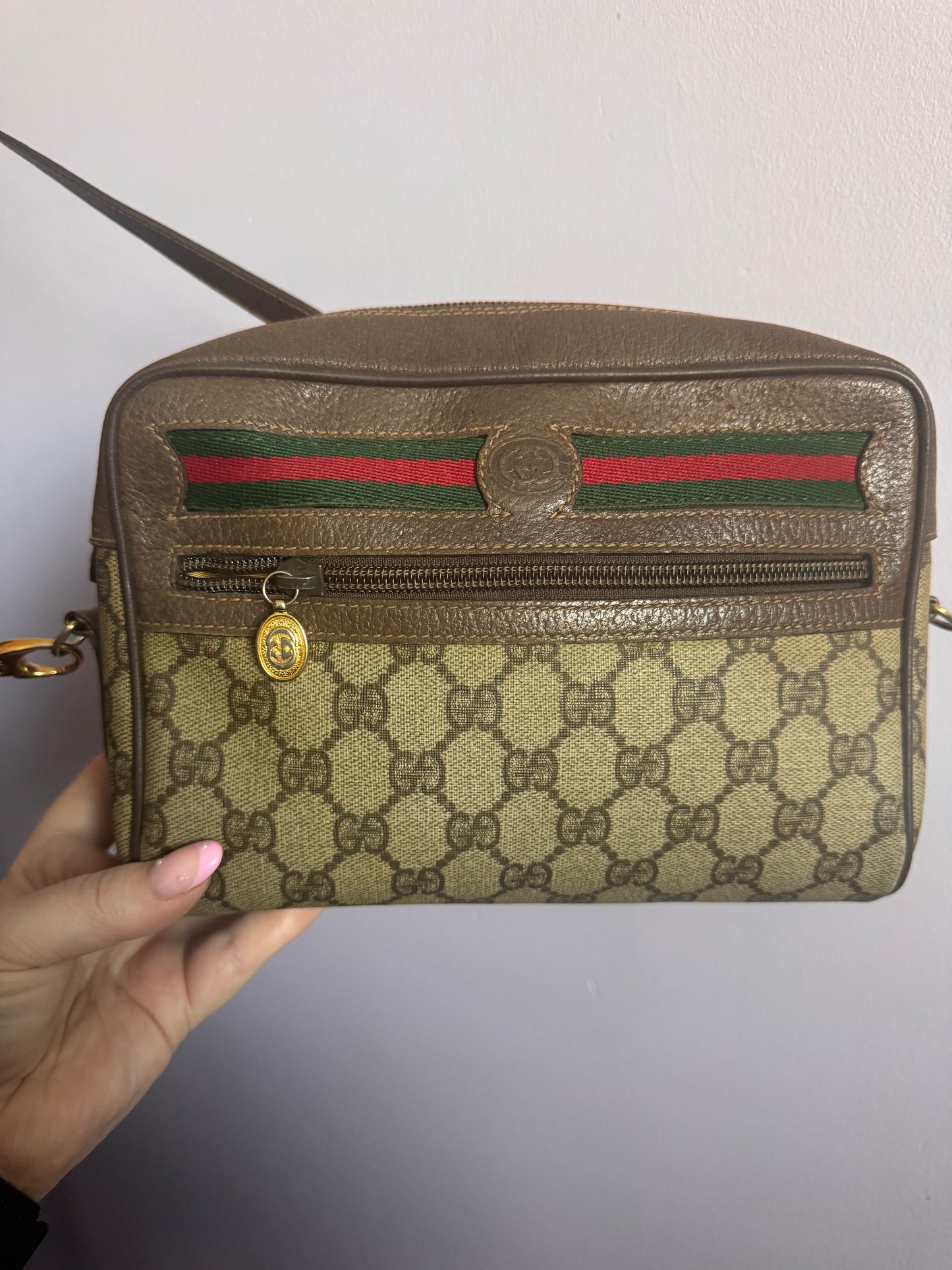 Gucci Camera Bag GG Monogram (2)