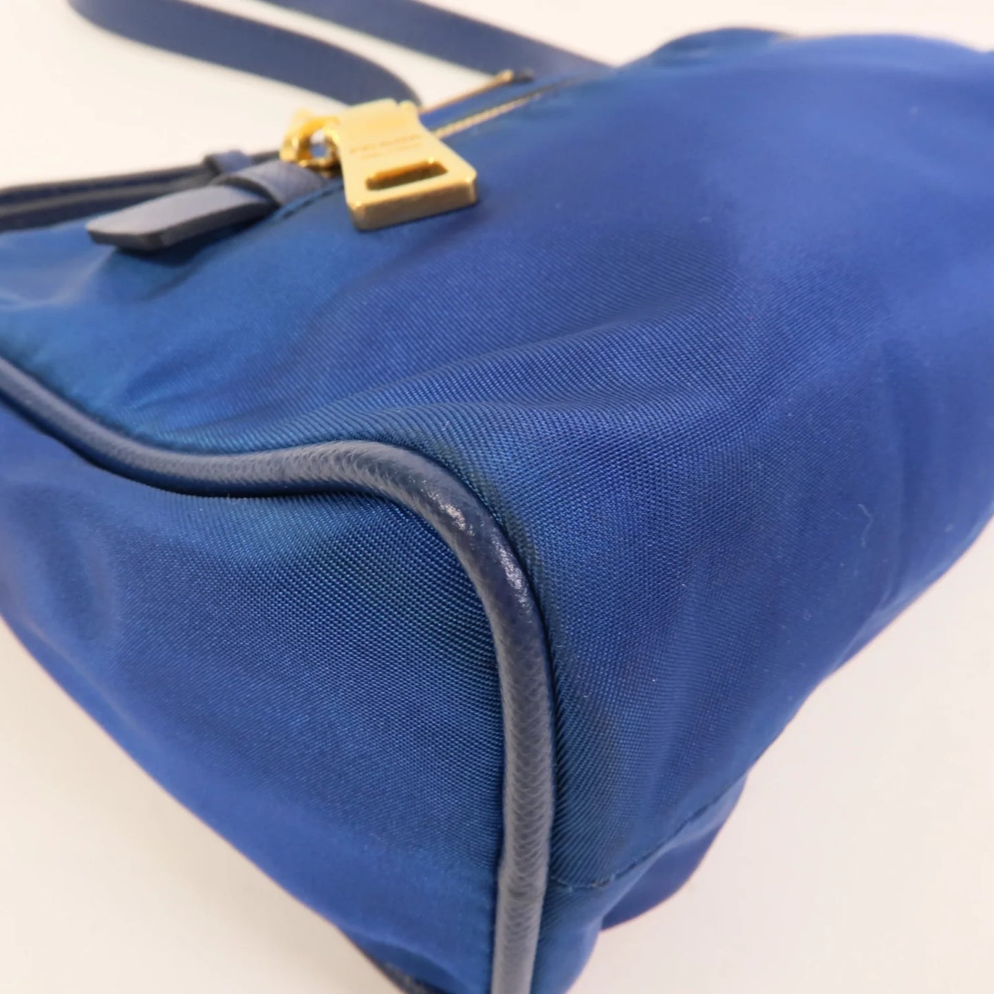 Prada Nylon re-addition Navy blue bag