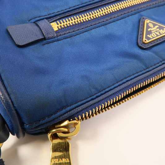 Prada Nylon re-addition Navy blue bag