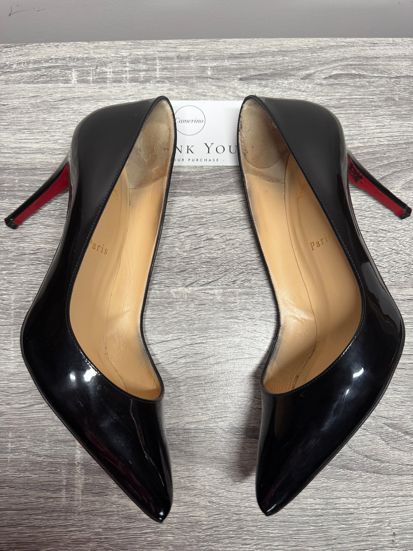 Christian Louboutin Black Pigalle 39.5